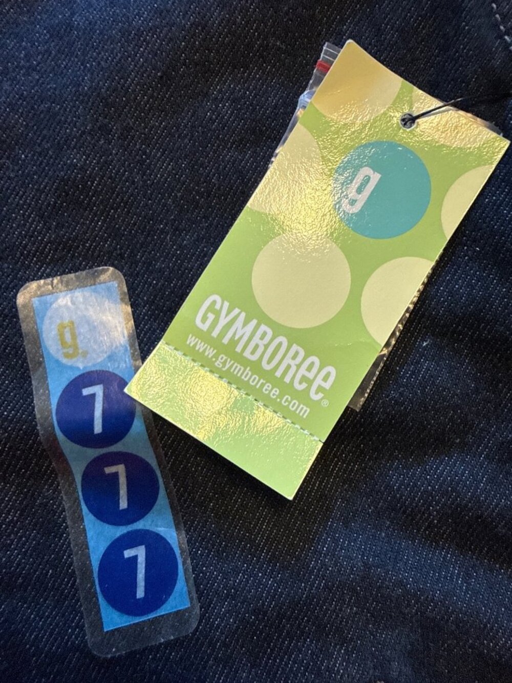 Gymboree Kids Denim Double-Breasted Coat With Tags - Picture 2 of 3
